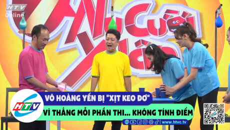 Xem Show CLIP HÀI Võ Hoàng Yến bị "xịt keo đơ" vì thắng mỗi phần thi...không tính điểm HD Online.